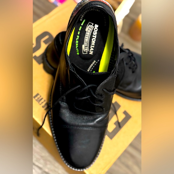 ❤️LIKE NEW LEATHER❤️BOSTONIAN COMMONWEALTH FLEXLITE MEN’S DRESS SHOES❤️SIZE 7 - Picture 4 of 16